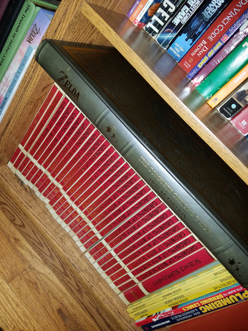 It’s going to be a nightmare, too, because it even sticks out an inch from the shelves on it’s side. *sigh*